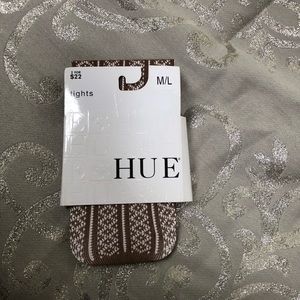 Panty hoes with pattern